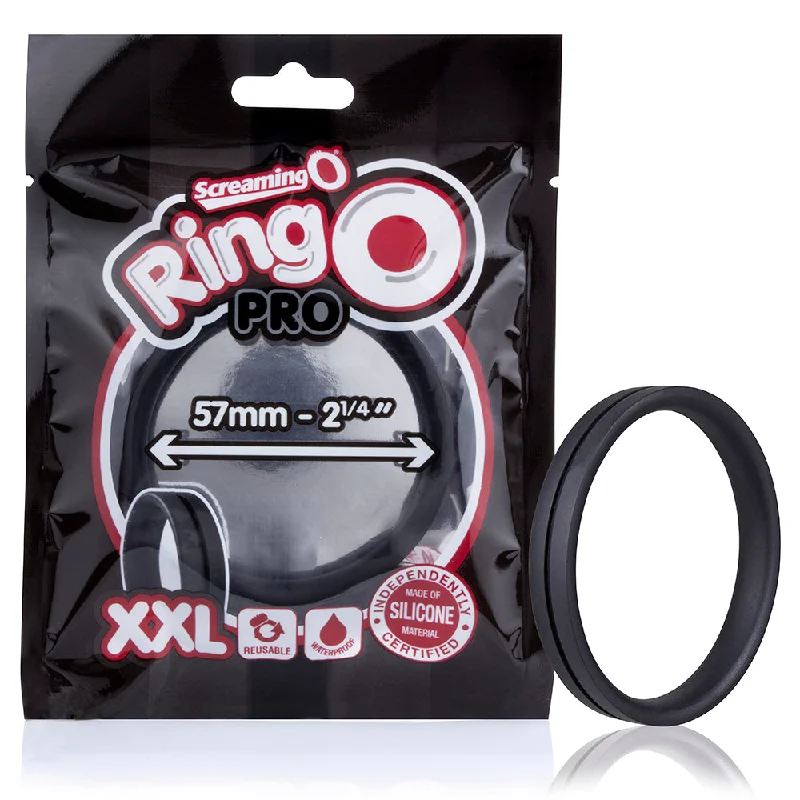 cock ring size reviews-RingO Pro XXL Stretchy Silicone Ring for Super-Fun Times