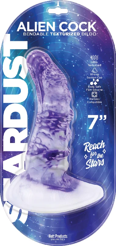 dildo battery bundles-Stardust - Alien Cock - Bendable Texturized Dildo  Texturized Dildo - 7 Inch