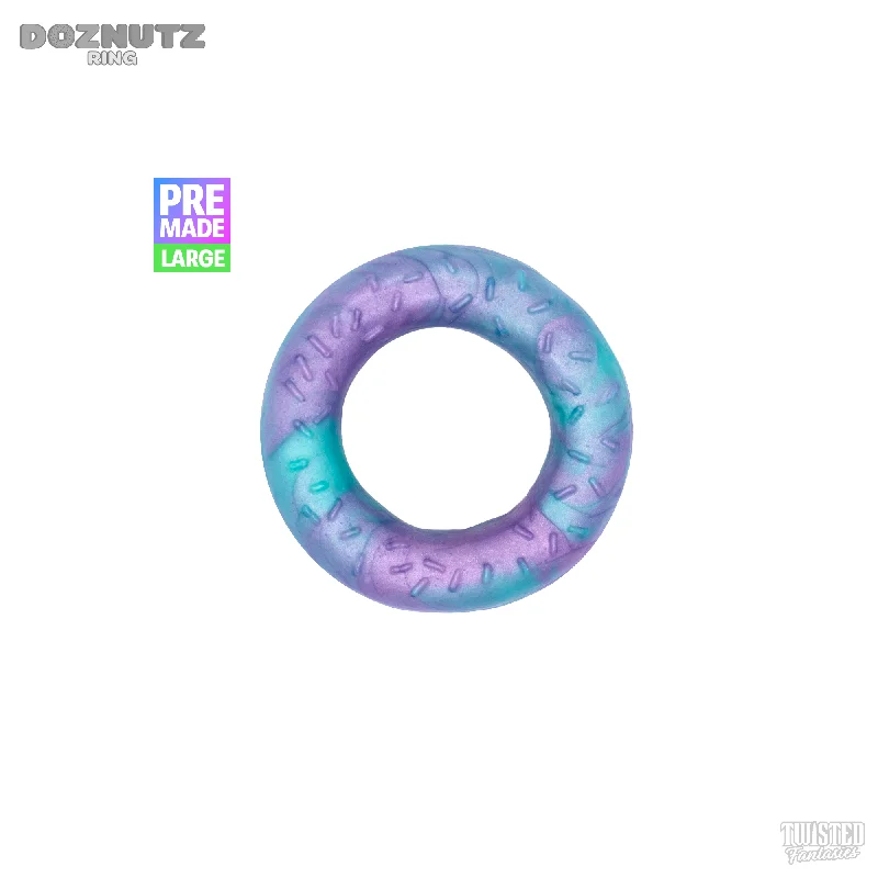 cock ring budget hacks-Premade Large DOZNUTZ Cock Ring - Medium