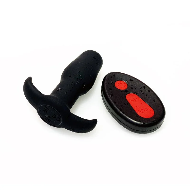 anal toys with flexible grip-HOTBOY Bullet remote control electric anal plug