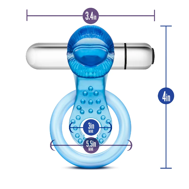 cock ring care tips-10-Speed Vibrating Tongue Ring: Fun in the Shower!