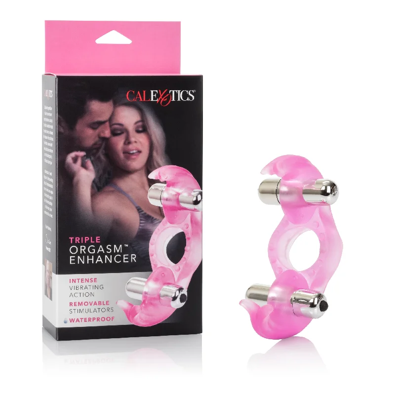 cock ring couple benefits-Triple Tingle Silicone Rings with Dual Vibes for Fun!