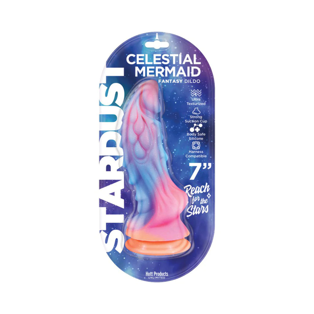 dildo cold deals-Stardust ''Celestial Mermaid'' Dildo 7inch