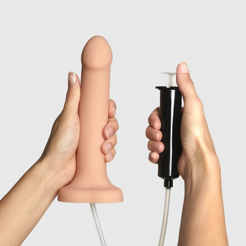 dildo flexibility guide-Spritzdildo - Vanille