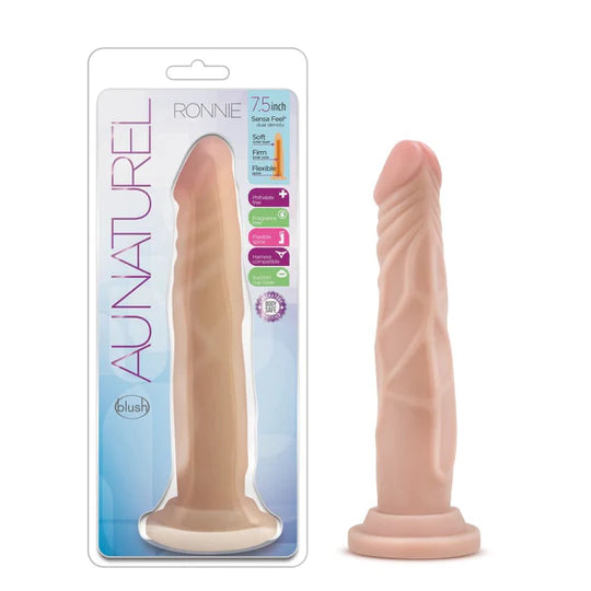 dildo battery promotions-Au Naturel Ronnie Dildo 7.5" by Blush