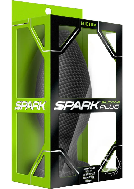 anal toys for gentle vibes-Spark Silicone Plug Medium