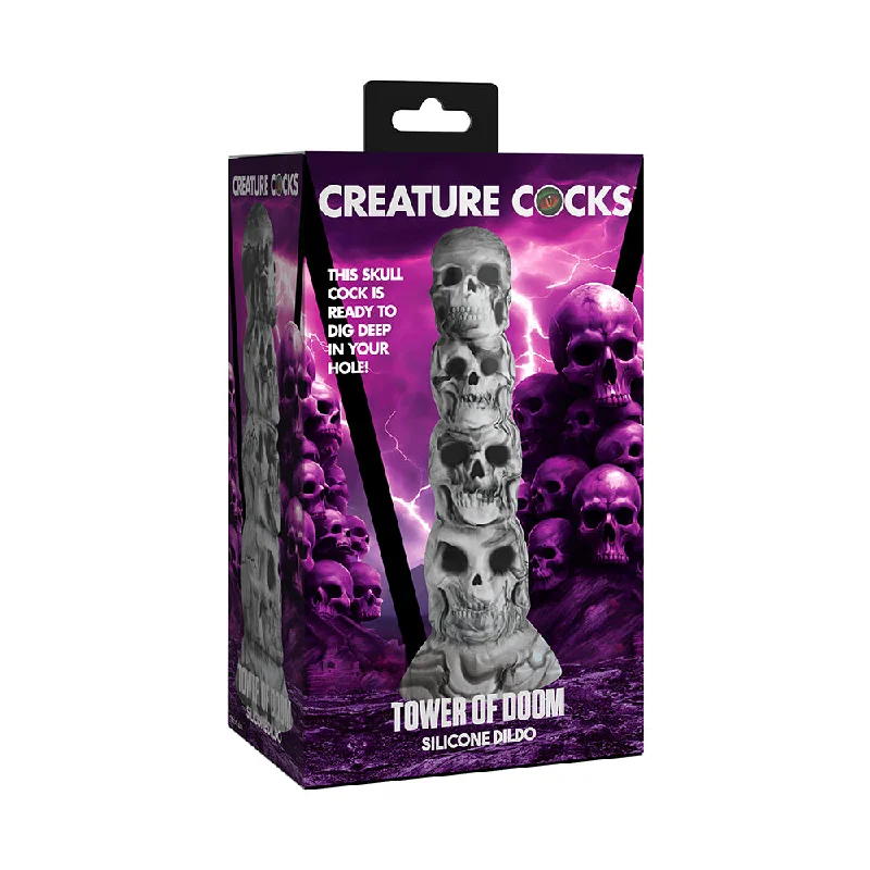 dildo repair advice-Creature Cocks Tower of Doom Silicone Dildo