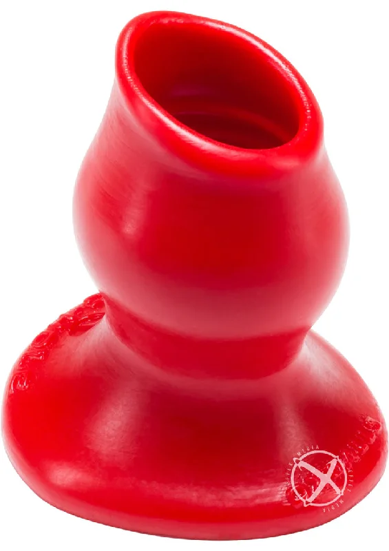 anal toys with bold finish-Pighole 1 Small Red