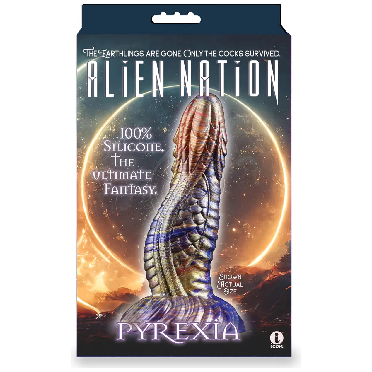 dildo price offers-Alien Nation Pyrexia Silicone Fantasy Dildo 7" by Icon