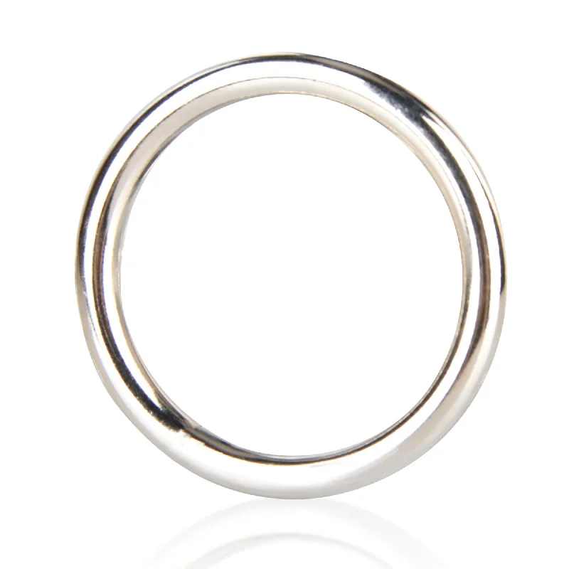 cock ring durability benefits-Steel Cock Ring 2"