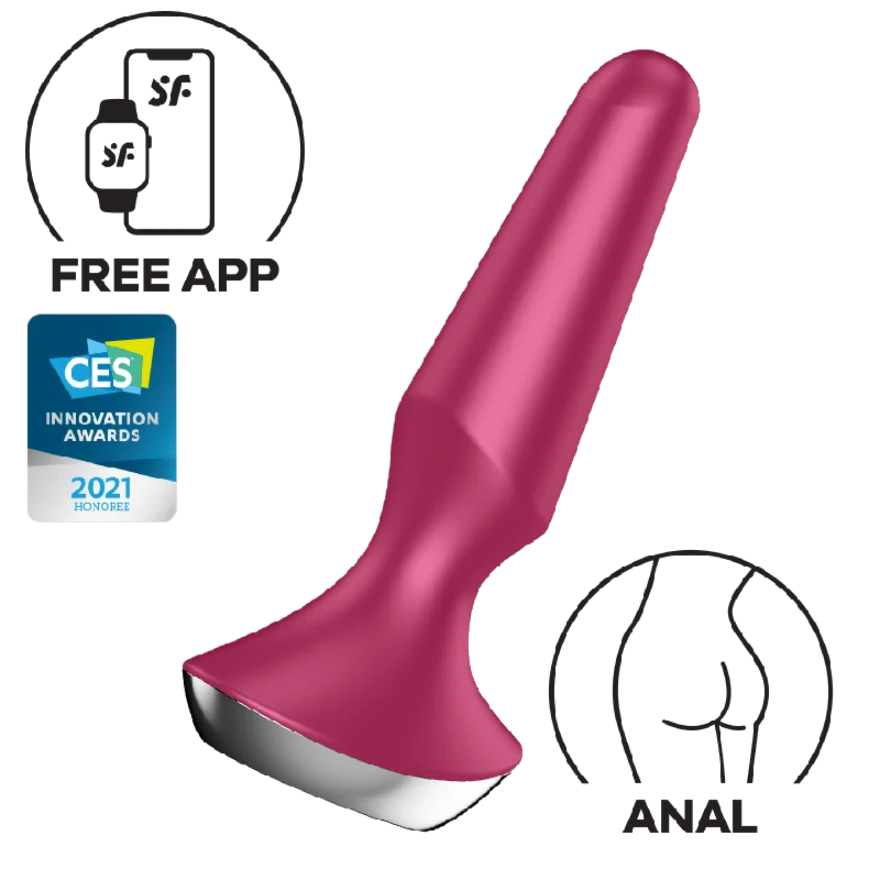 anal toys for sensory pleasure-Satisfyer - Plugilicious 2 App-Controlled Anal Plug