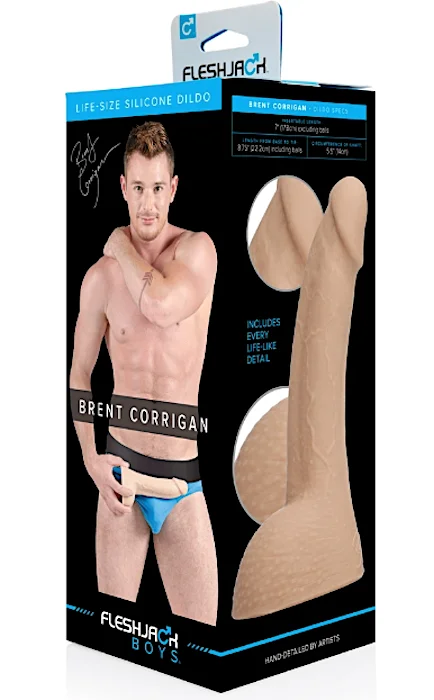 dildo comfort discounts-FleshJack ''Brent Corrigan'' 8.75in -Dildo