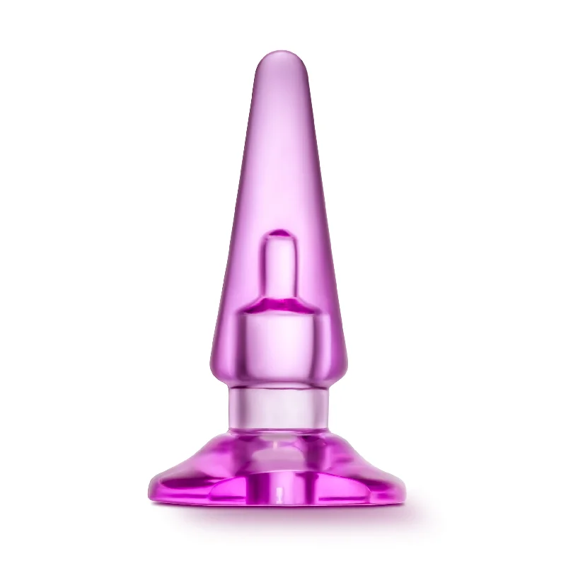 anal toys for safe pleasure-B Yours - Basic Anal Plug - Pink