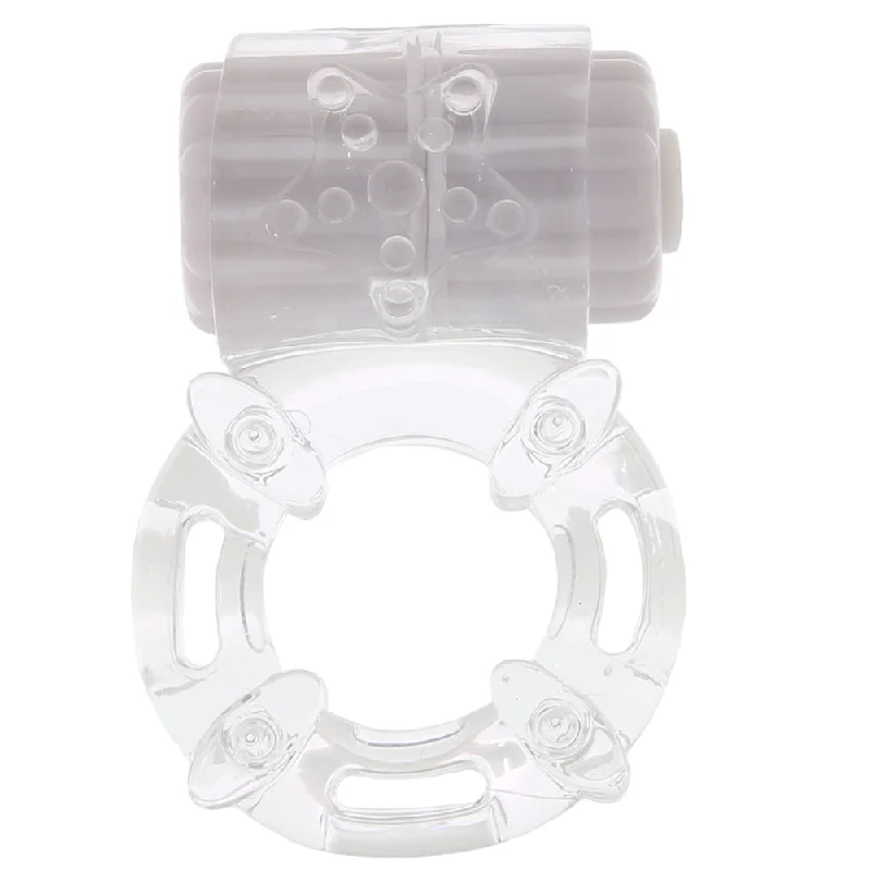 cock ring fitting guide-BigO Rechargeable Vibe Ring in Clear