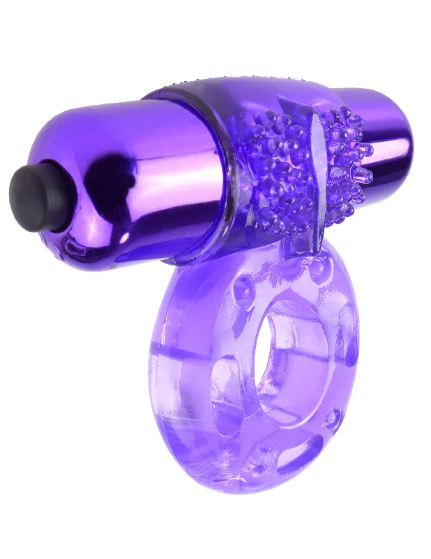 cock ring material comparison-Super Ring Vibrating Purple Toy - Stretchy, Splashy Fun!