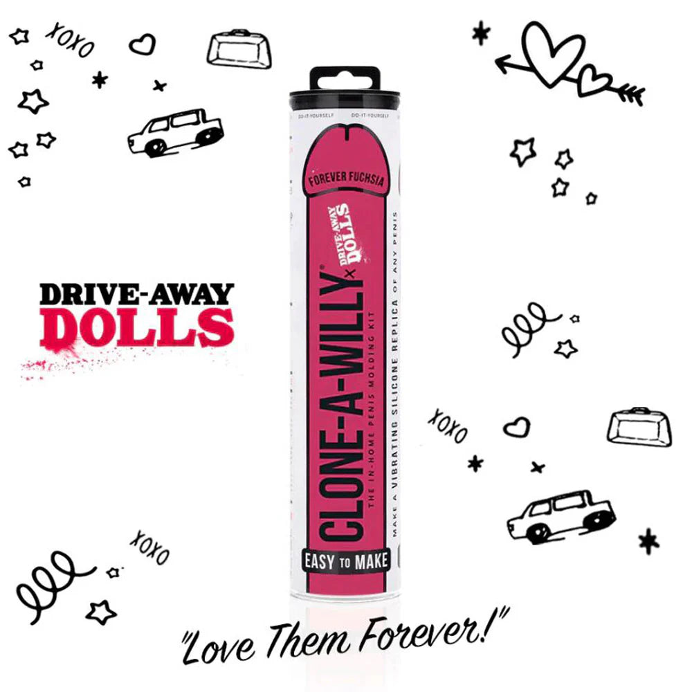 dildo vibration promotions-Clone A Willy Drive Away Dolls -Forever Fuchsia