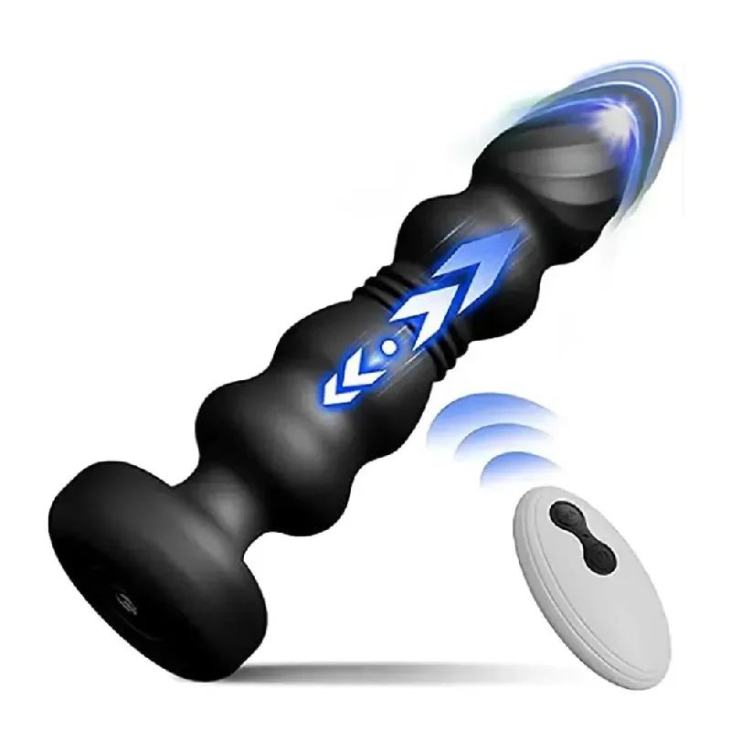 anal toys with smooth texture-Xinghaoya Remote Control Anal Thruster