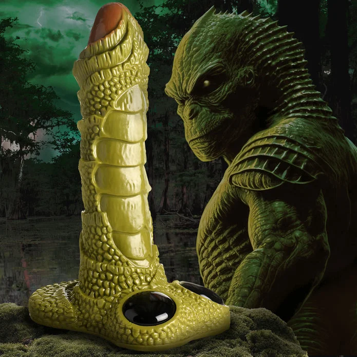 dildo charging promotions-Giant Swamp Monster Scaly Dildo