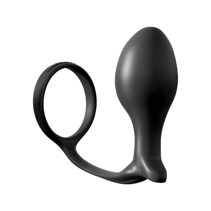 anal toys with easy grip-Anal Fantasy Collection Ass Gasm Cockring  Advanced Plug