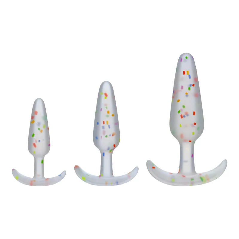 anal toys for gentle massage-Mood Pride Anal Training Set 3-Piece