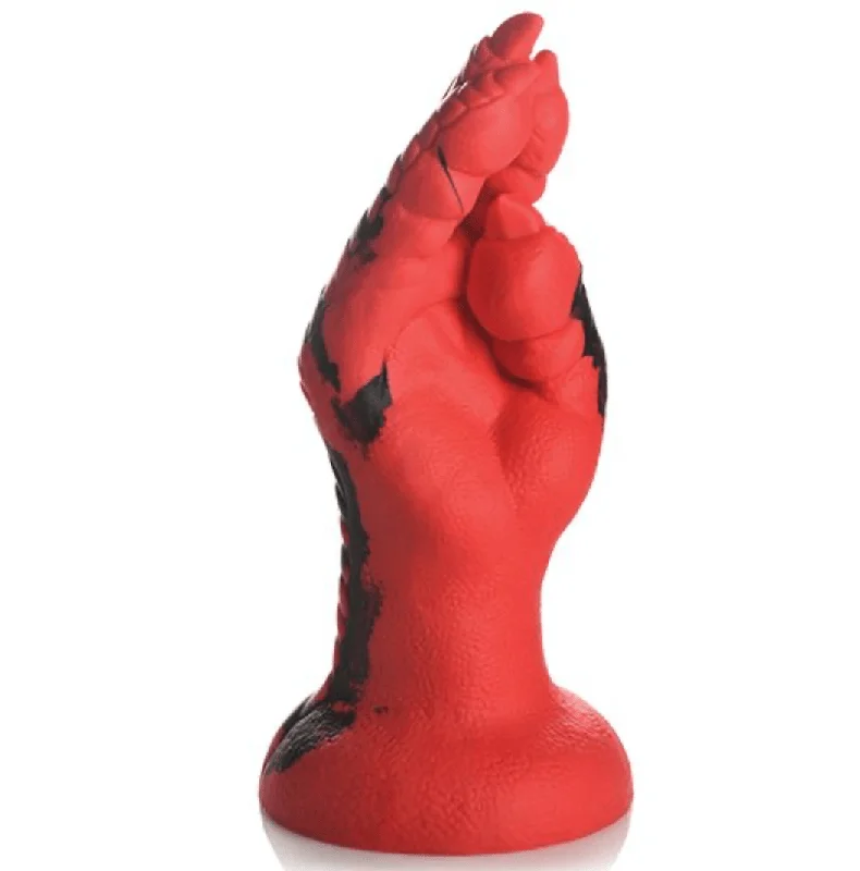 dildo beginner deals-Claw Fisting Silicone Fantasy Dildo