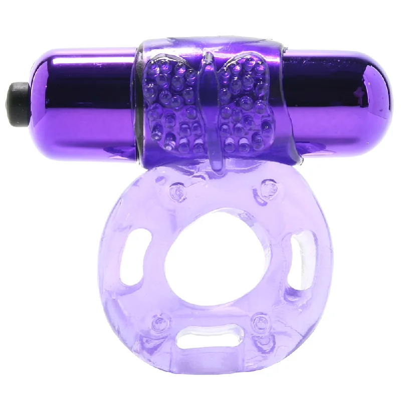 cock ring for pleasure guide-Vibrating Super Ring in Purple