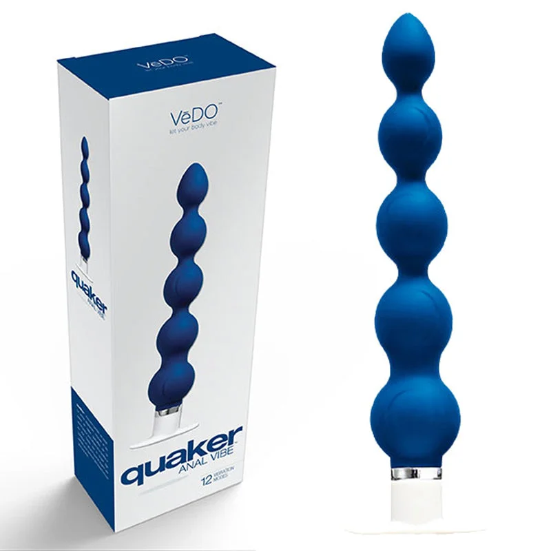 anal toys for couple massage-VeDO Quaker Anal Vibe - Midnight Madness - Men's