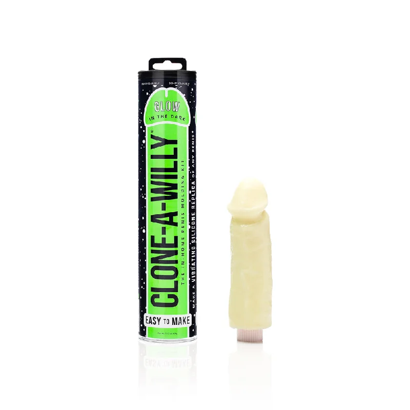 dildo harness compatibility-Clone-A-Willy DIY Vibrating Dildo Kit Glow-in-the-Dark