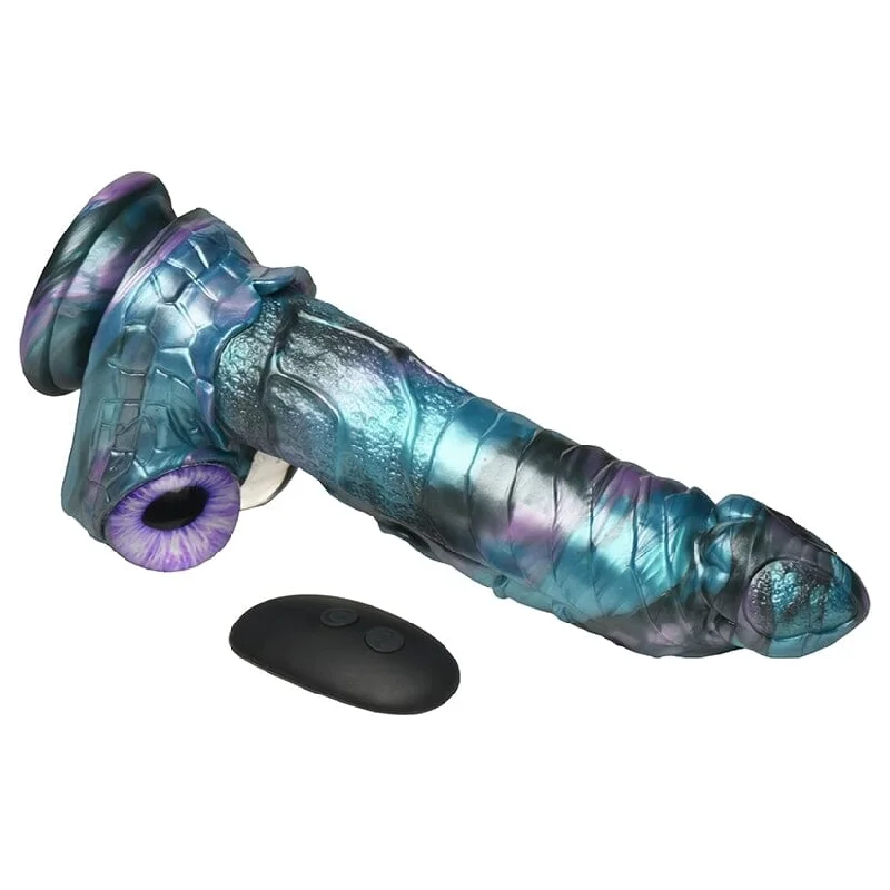 dildo testimonial discounts-Creature Cocks Astro Thrust Thrusting and Vibrating Silicone Dildo