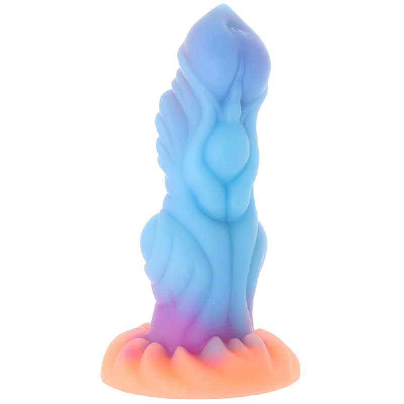 dildo length reviews-Creature Cocks Alien Invader Glow-in-the-Dark Dildo