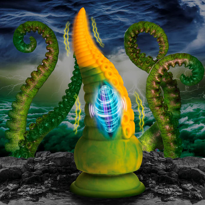 dildo cold promotions-Creature Cocks Monstropus 2.0 Vibrating Tentacled Monster Silicone Dildo