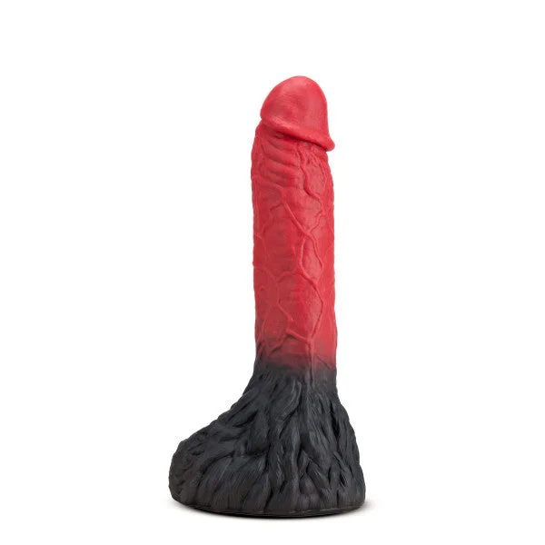 dildo sales features-The Realm - Lycan - Lock on Werewolf Dildo - Red