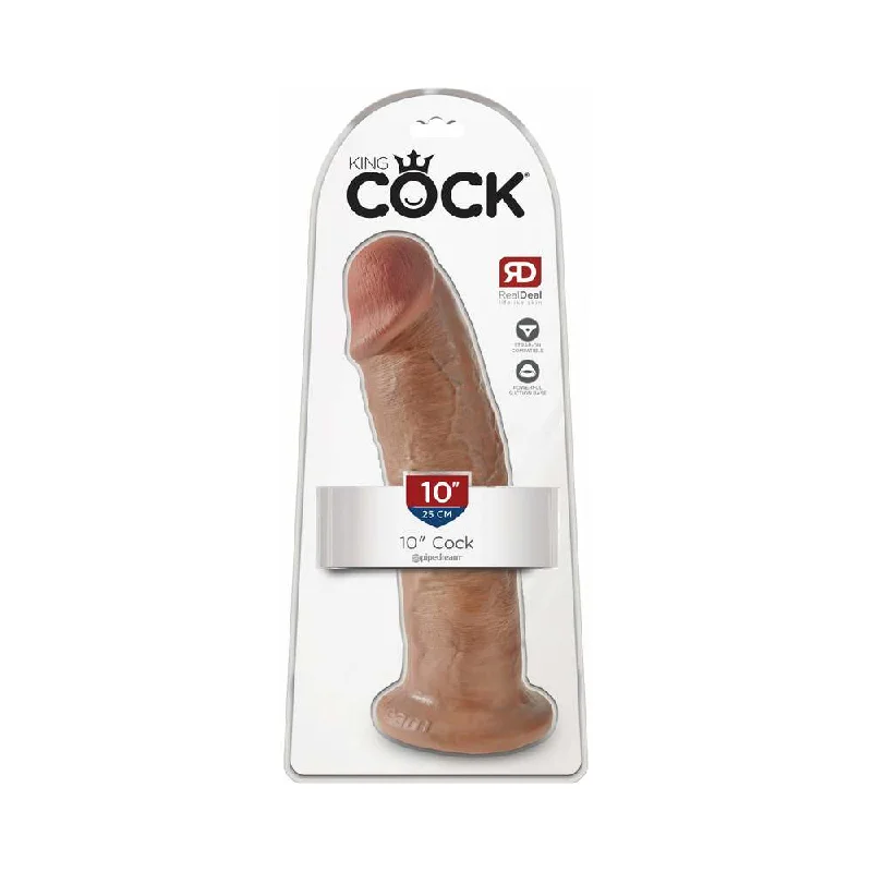 dildo repair guide-King Cock 10 in. Cock Realistic Dildo With Suction Cup Tan