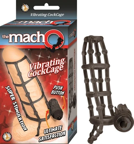 cock ring fitting guide-Macho Vibrating Cockcage: Stretchy, Tickly Fun for Waterproof Adventures