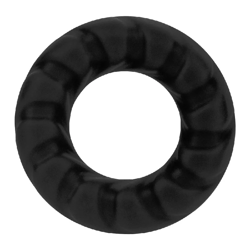 silicone vs rubber cock ring-FORTO F-25 C-Ring - Black