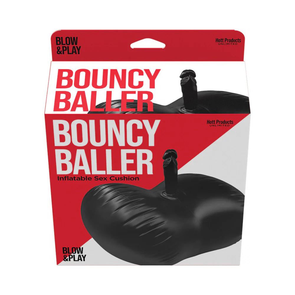 dildo fantasy rankings-Bouncy Baller ''Inflatable Sex Cushion'' w/Dildo