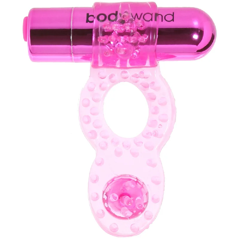 cock ring luxury guide-BodyWand Deluxe Orgasm Enhancer Ring in Pink