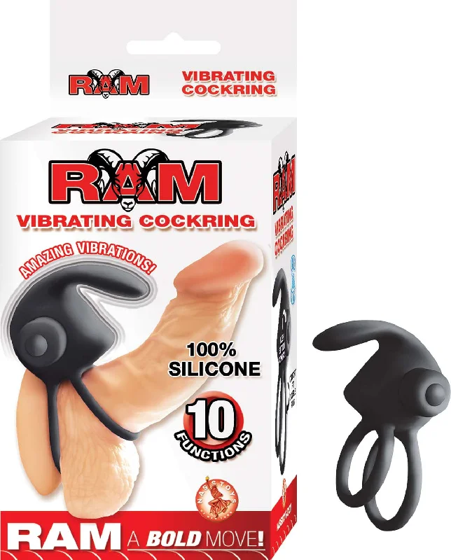 cock ring for solo use-Sparkly Vibe Duo: 10-Function Waterproof Cockring Fun