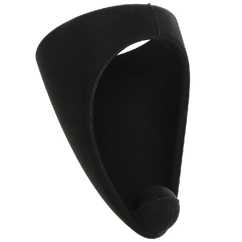 cock ring discreet hacks-SlingO Silicone Cock Ring in Black