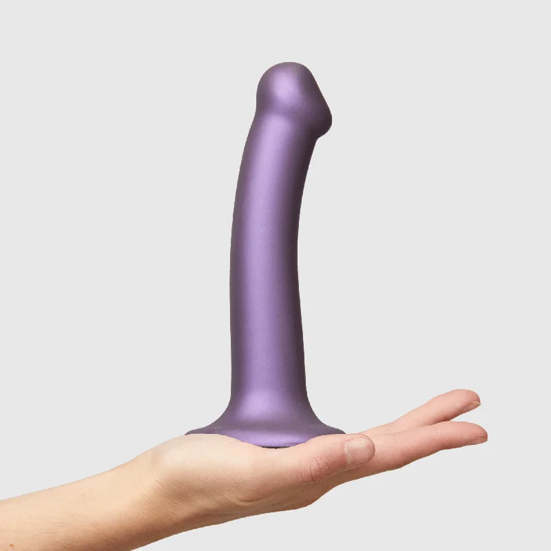 dildo usage offers-Dildos mit einfacher Dichte Metallic Shine - Lila