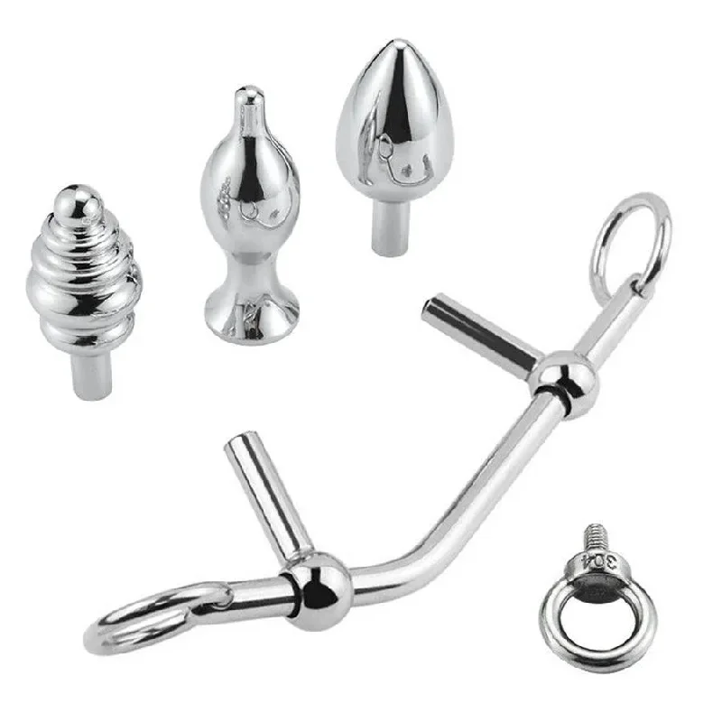 anal toys for intimate fun-Detachable Metal Anal Hook Kinky Sex Toys