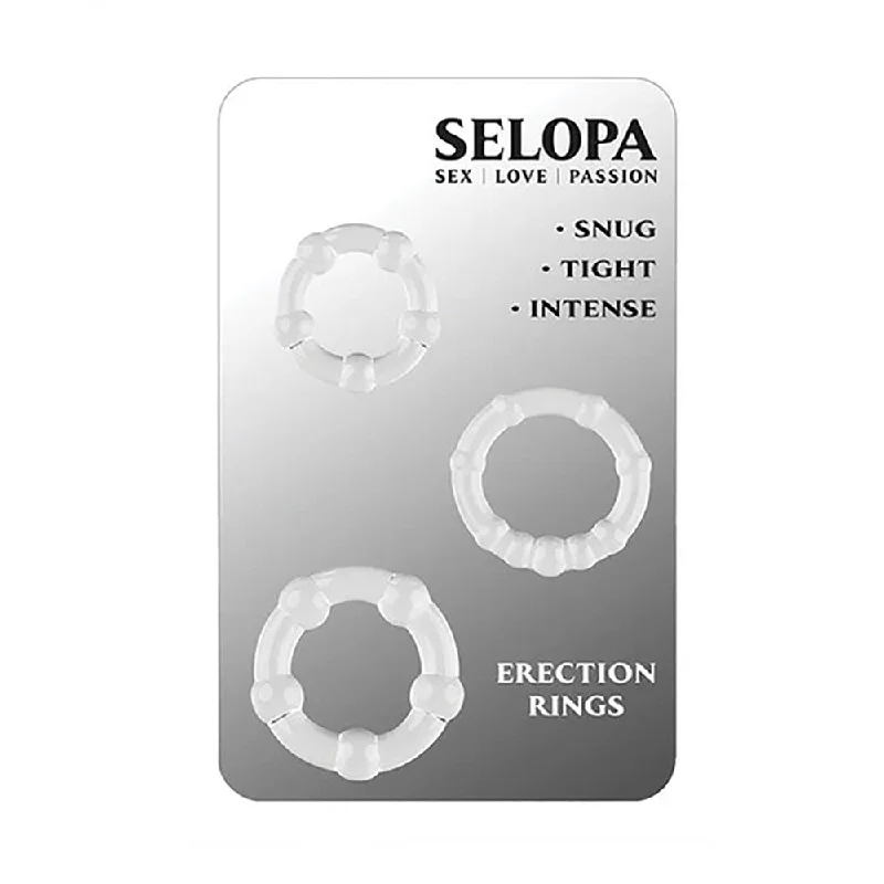 cock ring travel tips-Selopa ERECTION RINGS