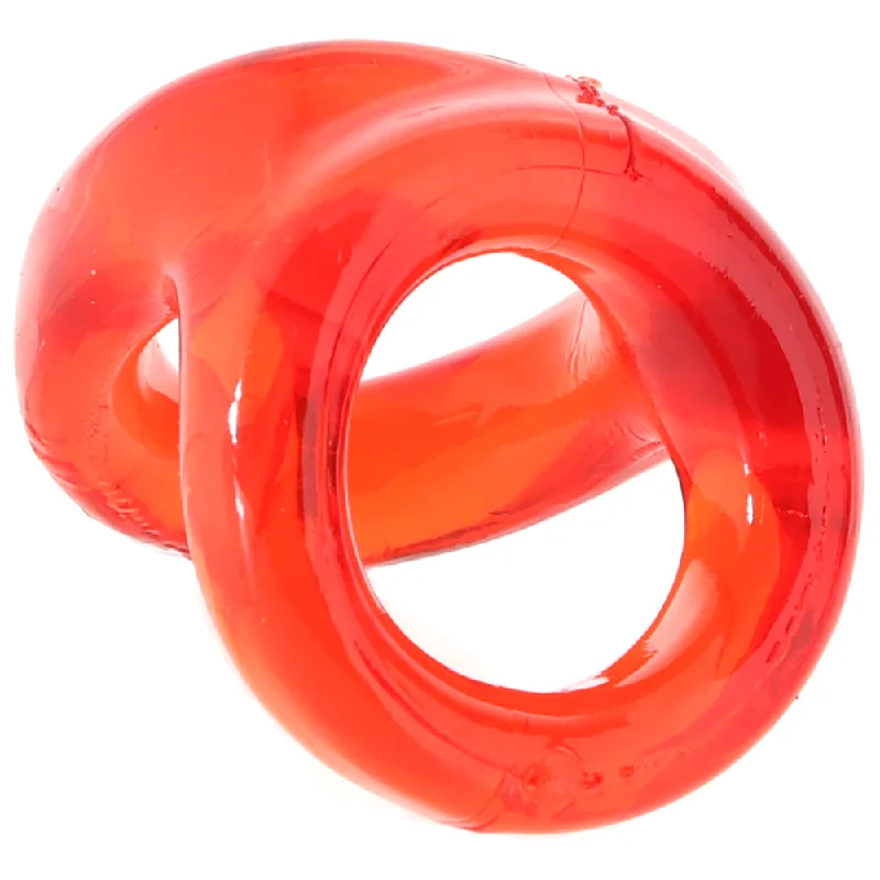 cock ring durability tips-Colt Snug Tugger Dual Support Ring in Red