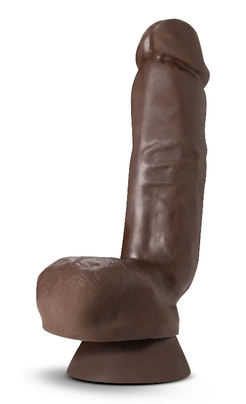 dildo flexibility tips-Dr. Skin Plus - 8 Inch Thick Poseable Dildo With  Squeezable Balls - Chocolate